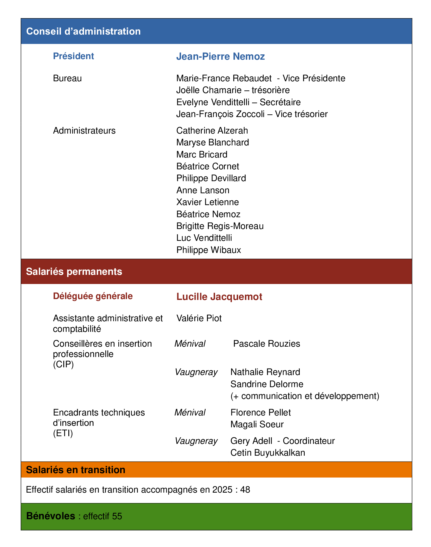 effectif val trions mars26